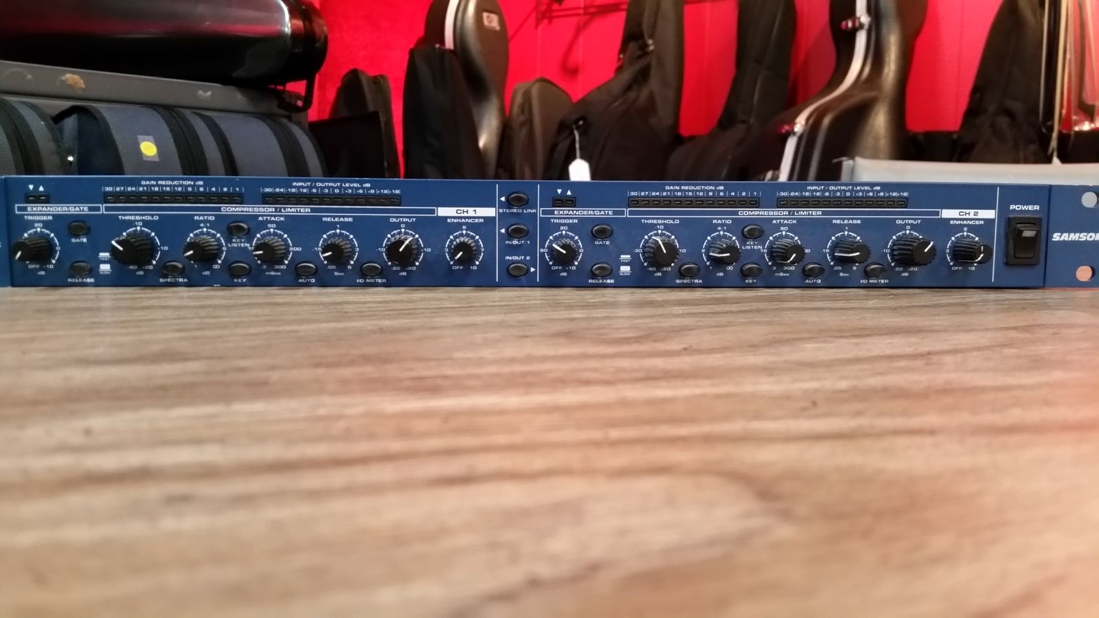 Samson S-Com Plus S Class Stereo Compressor/Limiter | Reverb