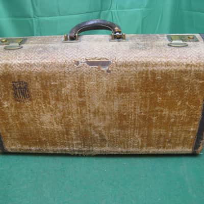 King Liberty Trumpet Bb/A 1945 - Reconditioned - Original Case & King M18 MP image 18