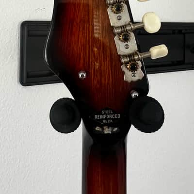Heit Deluxe (Kawai/Teisco) Vintage 2 Pickup Mid 60's - Sunburst image 5