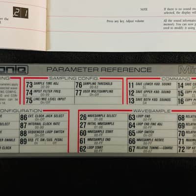 Ensoniq Mirage 8-Bit Sampler Keyboard – Excellent Condition – OLED Gotek Mod & Manuals - Rare Collector Package image 8
