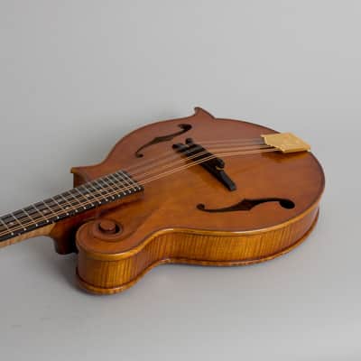 Joseph Campanella Cleary Campanella Carved Top Mandolin (2012), ser. #49, black rigid foam case. image 7