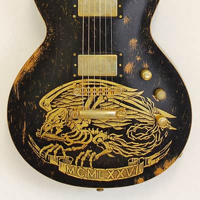 ESP Will Adler Warbird Custom Shop Distressed Black image 2