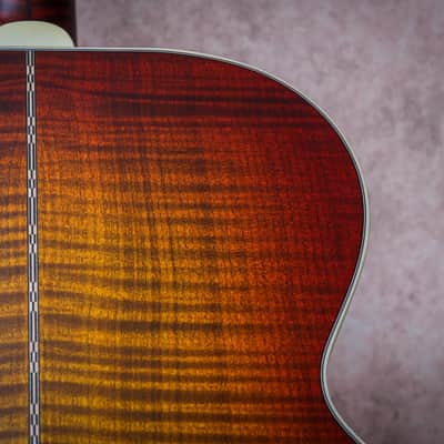 GIBSON USA Custom Shop SJ-200 5A Custom Select "Wildfire Burst + Ebony" (2025) image 19