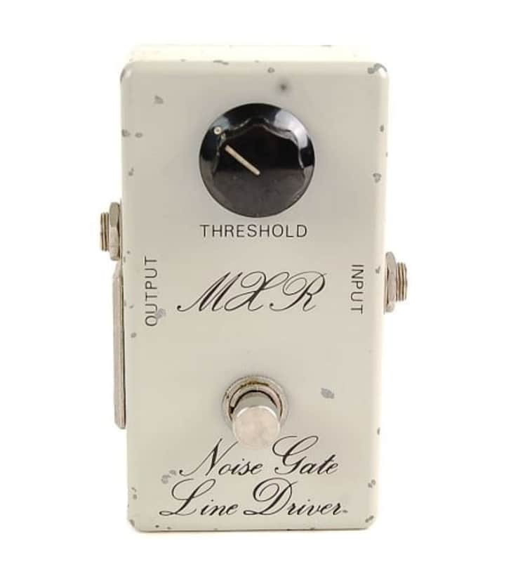 MXR MX-106 Script Noise Gate Line Driver White 1974 - 1975 image 1
