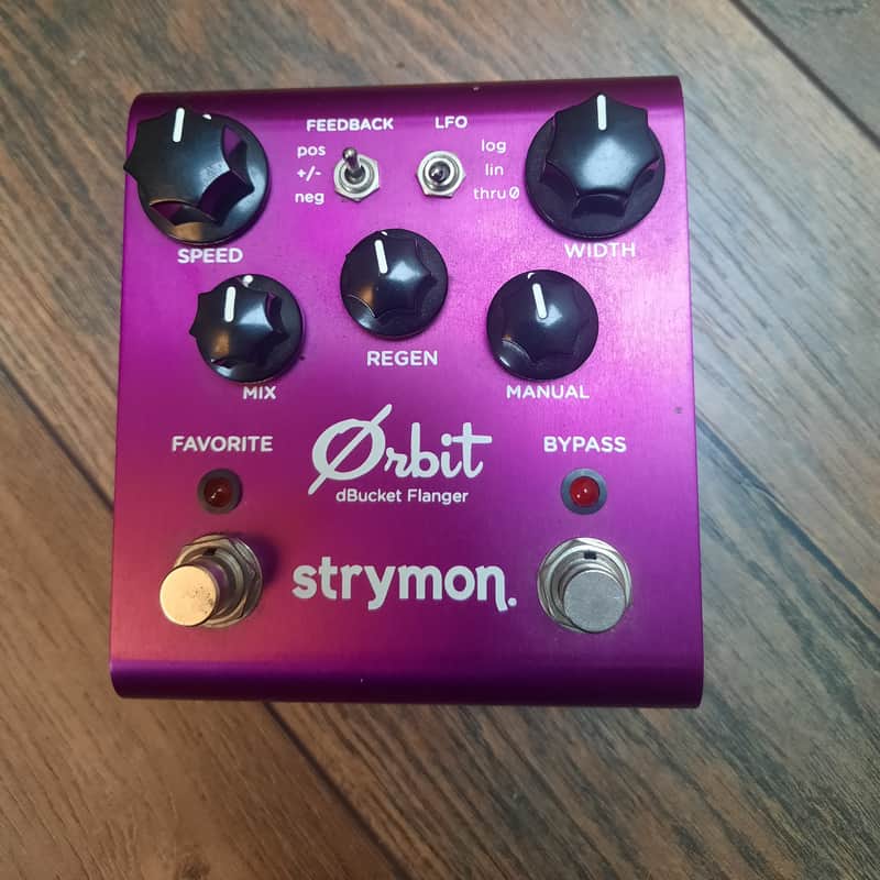 2010 – Present Strymon Orbit Flanger Purple