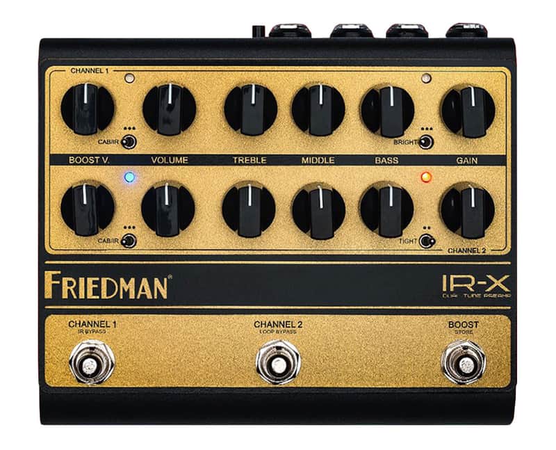 Friedman IR-X 2-Ch All-Tube Preamp with IR Loader - Open Box image 1