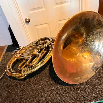 Olds Ambassador French Horn 1970s Brass image 3