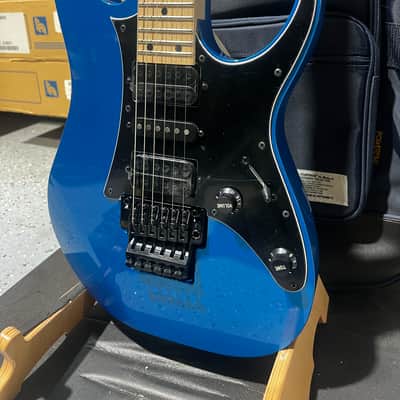 Ibanez Genesis Collection RG550 Electric Guitar - Electric Blue w/ Gig Bag image 3