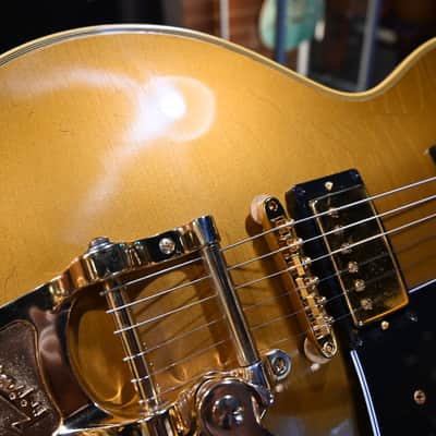 Gibson Custom Shop 1968 Les Paul Custom Reissue Bigsby Ultra Light Aged - Double Gold #1138 image 8