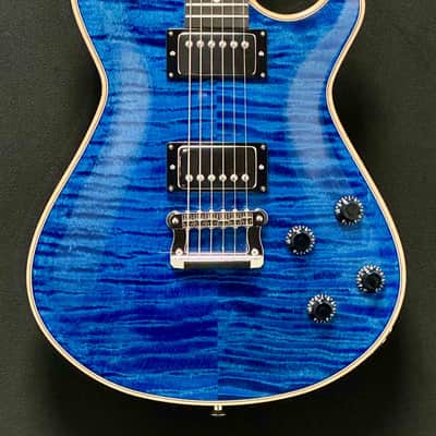Knaggs - Kenai - Ocean Blue Gloss Nitro - T2 Maple/Mahogany - Mahogany Neck - Ebony Fret Board - Ebony Head Stock - Nickel Hardware - BKP Mule Pickups - w/OHSC - Call for Best Price !!! image 6