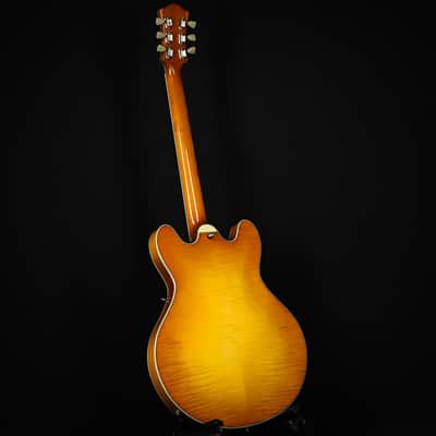Eastman T486 Thinline Semi-Hollowbody Electric Guitar- Goldburst 2026 (P2501339) image 14