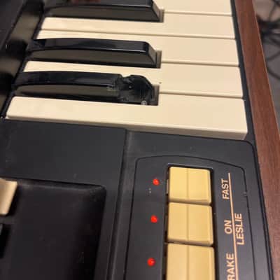 Hammond XK-2 61-Key Portable Organ with Drawbars 2010s - Wood Finish image 8