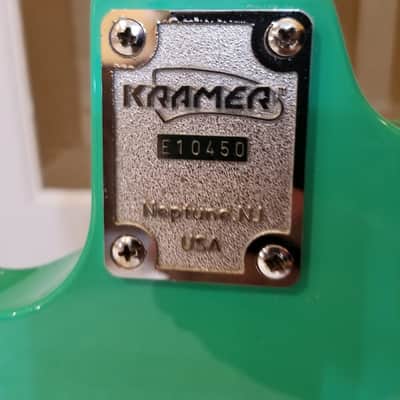 Kramer Pacer Custom II 80's Seafoam green image 15