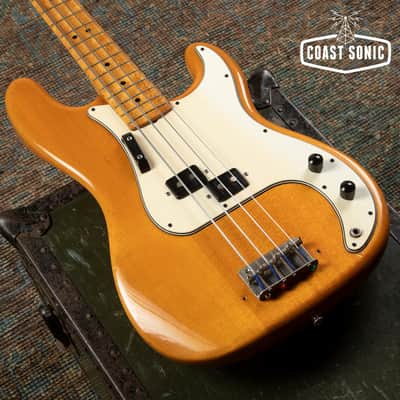1976 Westminster PB380N Precision Bass, Birdseye Maple neck, Matsumoku, Made in Japan image 6