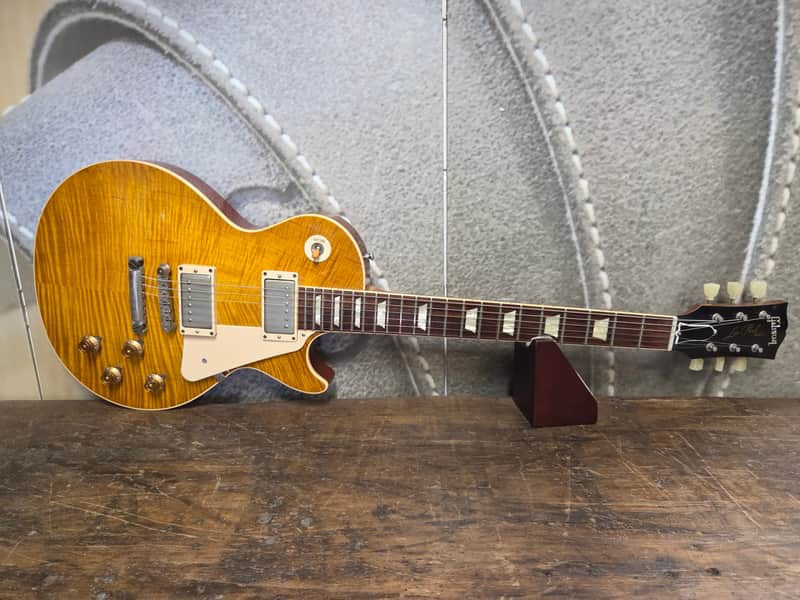 Gibson 1959 Les Paul Custom shop Reissue 2015 - Dirty Lemon image 1