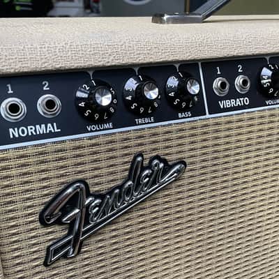 Fender Custom Shop '65 Deluxe Reverb-Amp "Australia Edition" 2005 - Blonde image 3