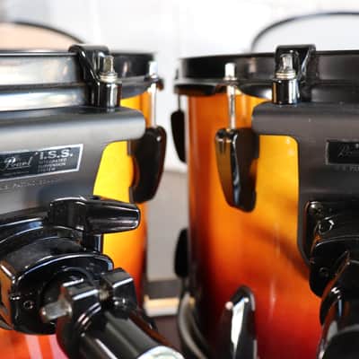 Pearl ELX Export 6pc Drum Kit Set 22/16/13/12/10/14" Burnt Toast image 4