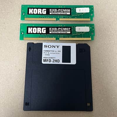 Korg EXB-PCM06/07 Orchestral Collection PCM Expansion Board