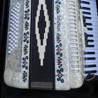Sofiamari SM-3448 34 Piano 48-Bass Accordion image 2