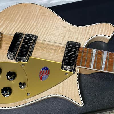 NEW ! Rickenbacker 660 Electric Guitar - Maple Glo - 7 lbs - Authorized Dealer - In-Stock! G07751 image 2