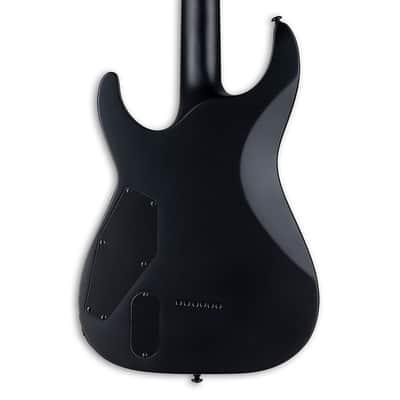 ESP LTD MH-1000 Baritone Electric Guitar - Black Satin - B-Stock image 7