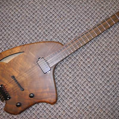 Forshage Orion Hollow Electric Guitar Walnut 2014 image 1