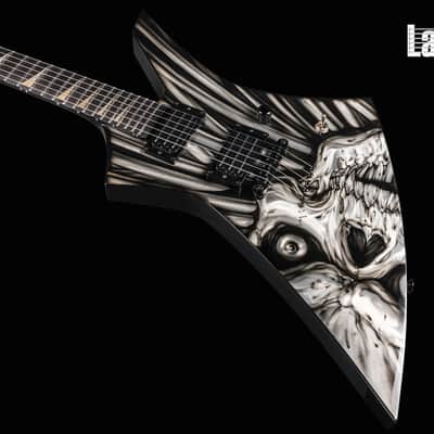 Jackson USA Custom Shop Kelly Mike Learn NAMM Engraved Aluminium Skull ONE OFF wow image 4