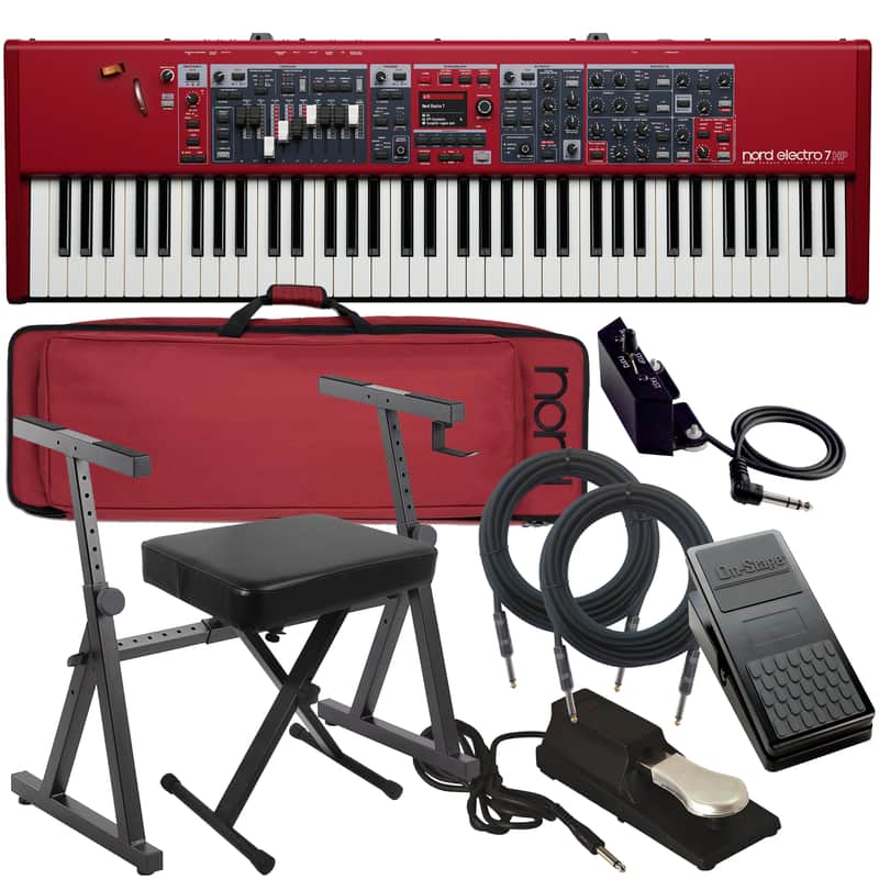 Immagine Nord Electro 7 HP 73 Stage Keyboard STAGE ESSENTIALS BUNDLE - 1