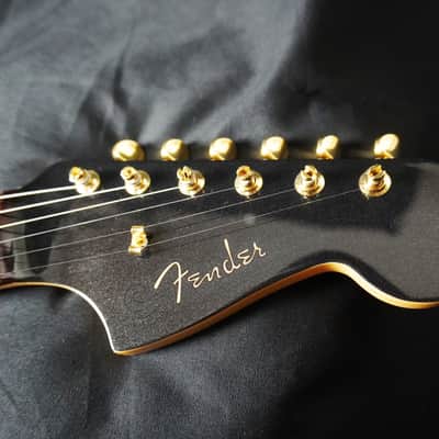 *NEW* 2025 Fender Made in Japan Traditional Collection '60s Jazzmaster – Black Pearl / Gold, Matching Headstock MIJ image 6