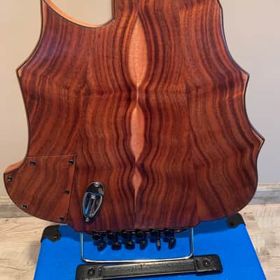 SKR Custom Koa Semi hollow 2018 Natural/Gloss Lacquer image 4