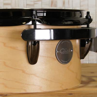 Click Icon 8ply Maple 5x10 Timbale/Tom Tom Natural Satin Oil image 10