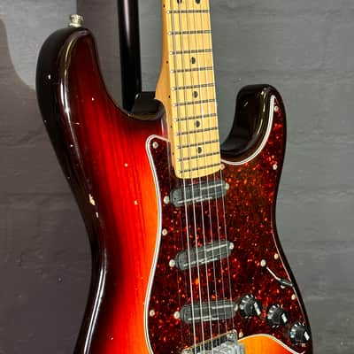 + New Video Fender Custom Shop Stratocaster Ex Bush Nigel Pulsford 3 Tone Sunburst Guitar + Case image 6