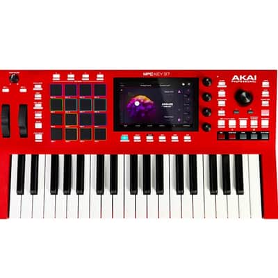 Akai Professional MPC Key 37 Production Synthesizer NEW - Red image 1