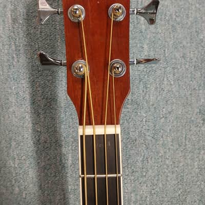 Oscar Schmidt OB100-N Acoustic/Electric Bass - Natural image 3