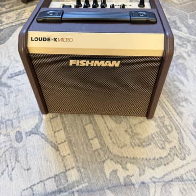 Fishman Loudbox Micro 2-Channel 40-Watt 1x5.25" Acoustic Guitar Combo Brown 5331