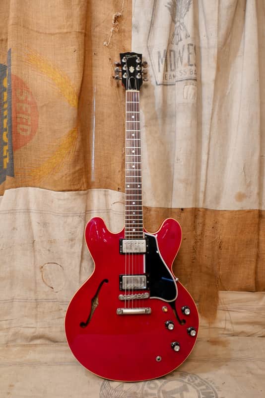 Gibson ES-335 1985 - Cherry Red image 1