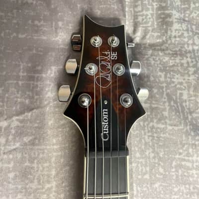PRS SE Custom 24 Quilt 2023 - 2025 - Black Gold Burst image 5