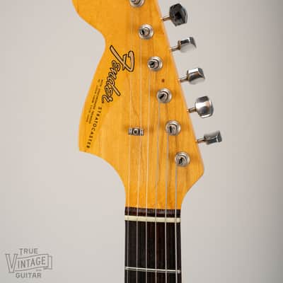 1967 Fender Stratocaster Left-Handed Sunburst with tag image 10