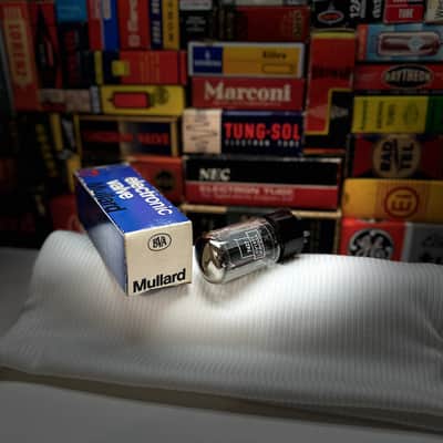 1x Rare Military Edition Sawtooth Mullard CV1377 ~ Vintage Premium Selected GZ34 5AR4 ~ FCode Gt Britain Grail Rectifier Tube ~ Musical Warm Dynamic Liquid Vintage Audio image 1