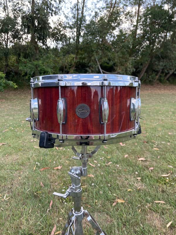 Gretsch Gold Series 6.5x14” Rosewood Snare Drum 2015 - Rosewood/Clear Lacquer *DISCONTINUED* image 1