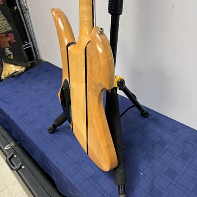 Vintage BC Rich USA Mockingbird 4-string electric bass guitar neck through body with Original Case Early 1980's image 22