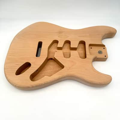 HooDoo Stratocaster Body Alder 2-Piece Unfinished Light hsb6497 image 2