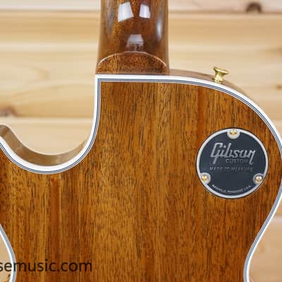 Gibson Exclusive M2M Les Paul Custom - Hemisphere Shift - Walnut Back Gloss image 11