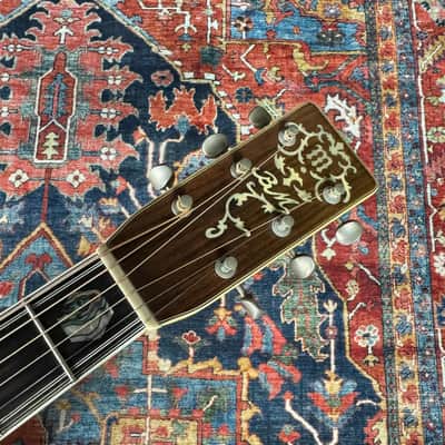 MIJ Morales BM-100 All Solid Wood 1979 "Big Mac" 0000 Size Thin Scalloped BracesAcoustic image 2