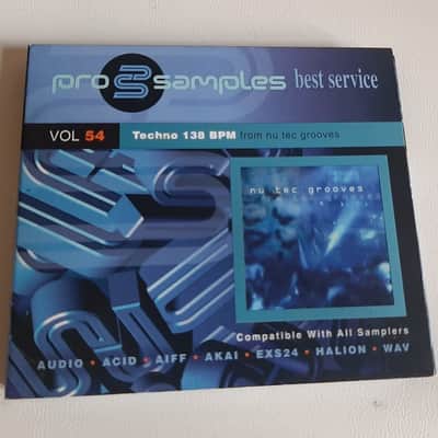 Best Service - ProSamples Vol. 54 - Nu Tec Grooves - Sampling CD image 1