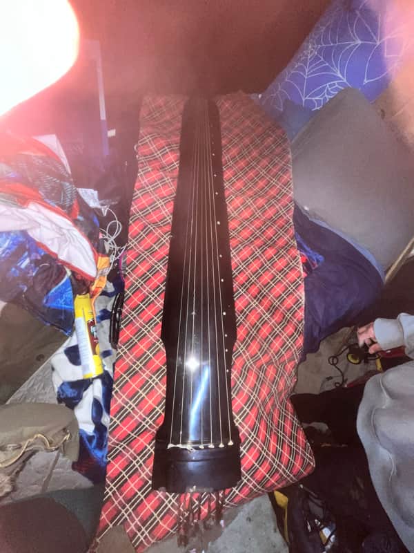 Guqin Zither 1900 - Laquer image 1