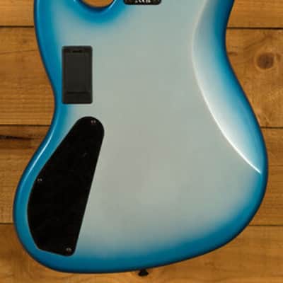 Squier Contemporary Active Jazz Bass HH - Roasted Maple - Sky Burst Metallic image 4