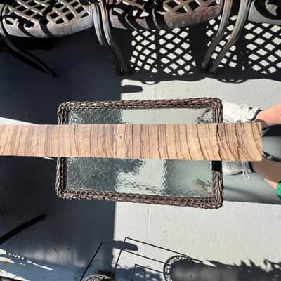 Zebrawood Body Blank - Killer Figure image 4