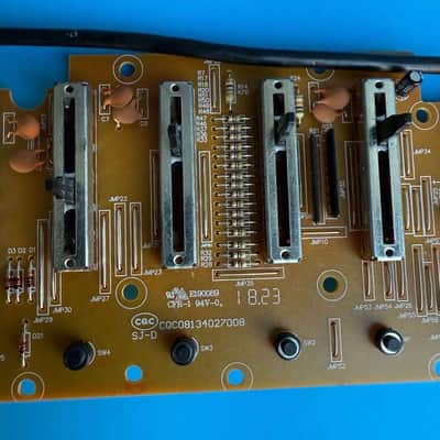 Nektar Impact LX49+ MIDI Keyboard Part: Display Fader Slider Control PCB image 8