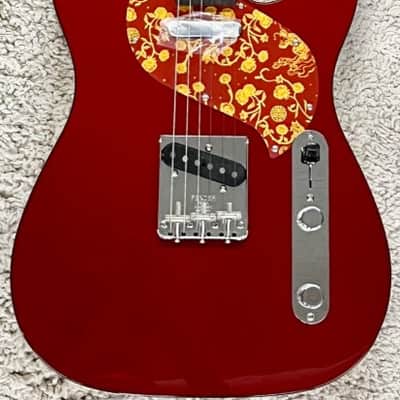 Mint Fender Limited Edition Raphael Saadiq Telecaster Elec. Guitar, Dark Metallic Red image 1